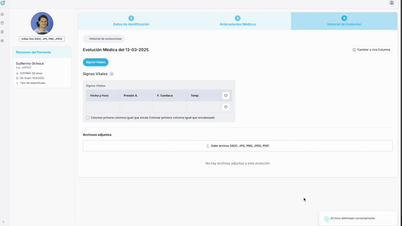 Gestión de Pacientes COFTALMO
